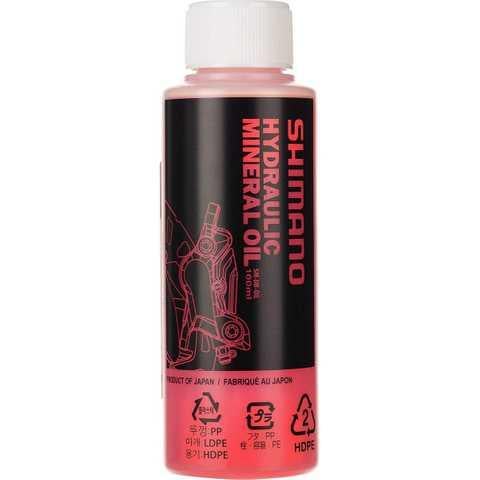 Гальмівна рідина Shimano мінеральна олія для гідравлічних гальм 100 мл (1546417651)