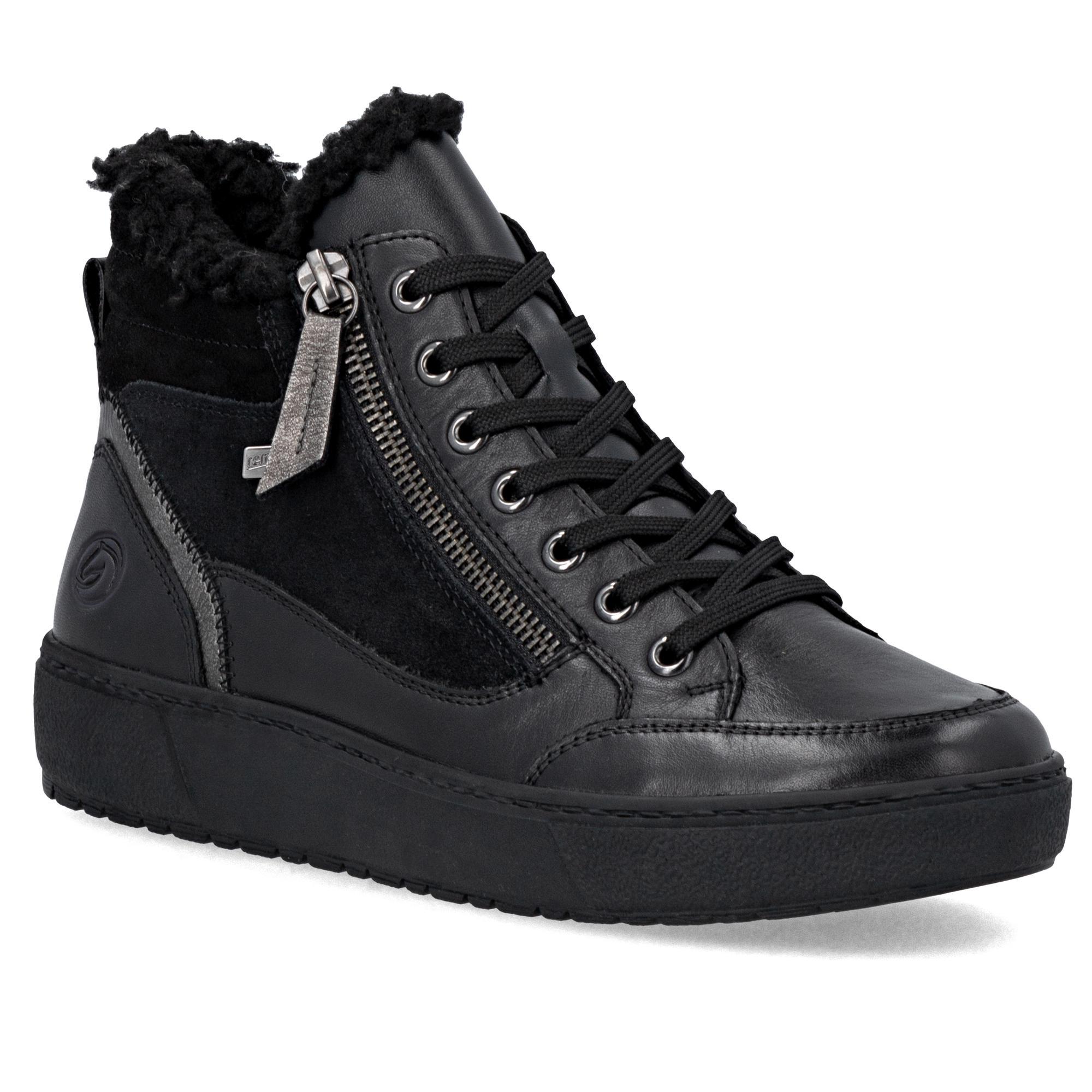 Черевики жіночі зимові REMONTE повсякденні р. 38 Чорний (013896-38)