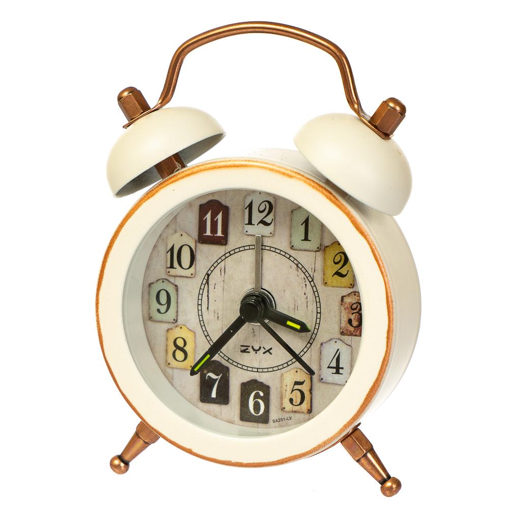 Часы-будильник Elisey Яркая жизнь Серый (0056JA)