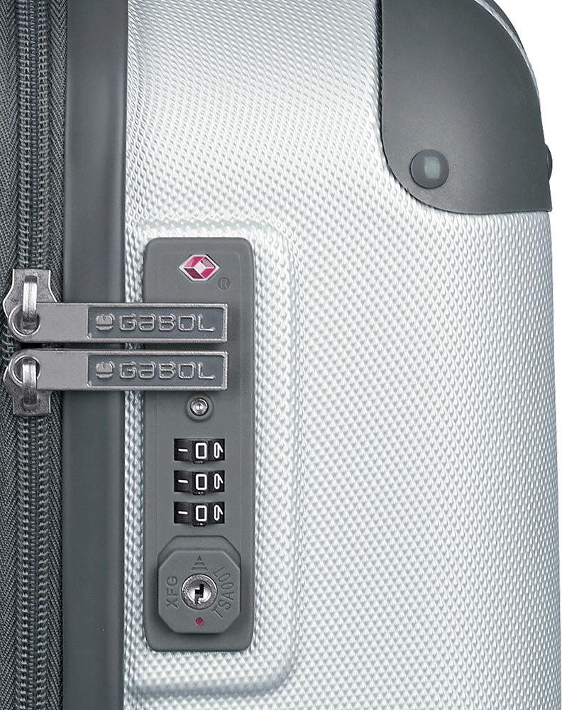 Чемодан Gabol Balance XP M Silver (123446-022) - фото 8