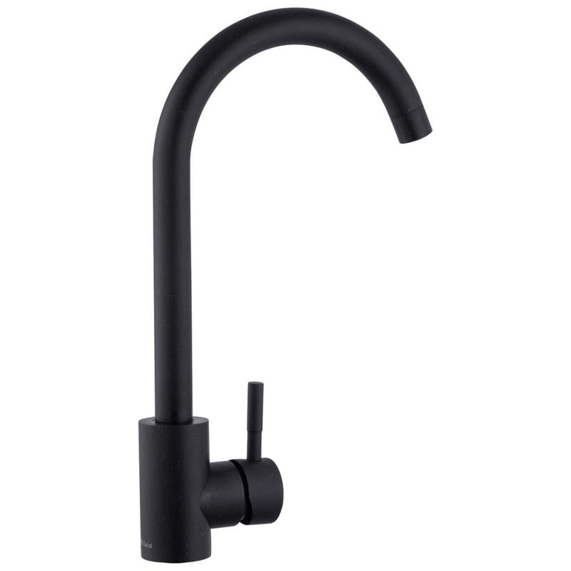 Смеситель Kroner KRP Edelstahl Klassisch-SCH035 Черный матовый (1854990945) - фото 3