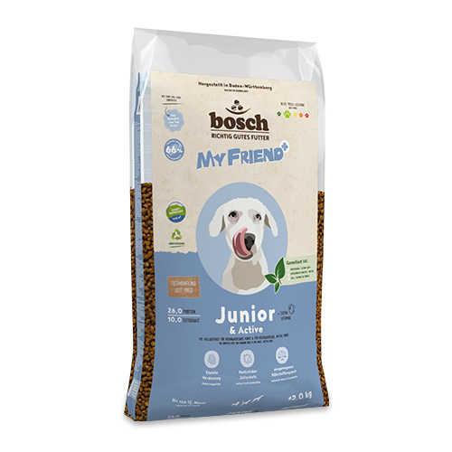 Сухой корм для собак Бош Май Фрэнд Юниор Актив Bosch My Friend Junior Active 12 кг