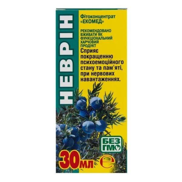 Комплекс для профилактики нервной системы Экомед Неврин 30 мл 15 порций (000026962)