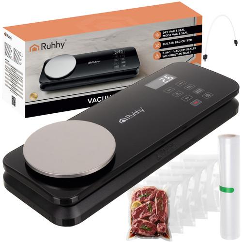 Пакувальник вакуумний Ruhhy 24756 120 Вт з вбудованими вагами