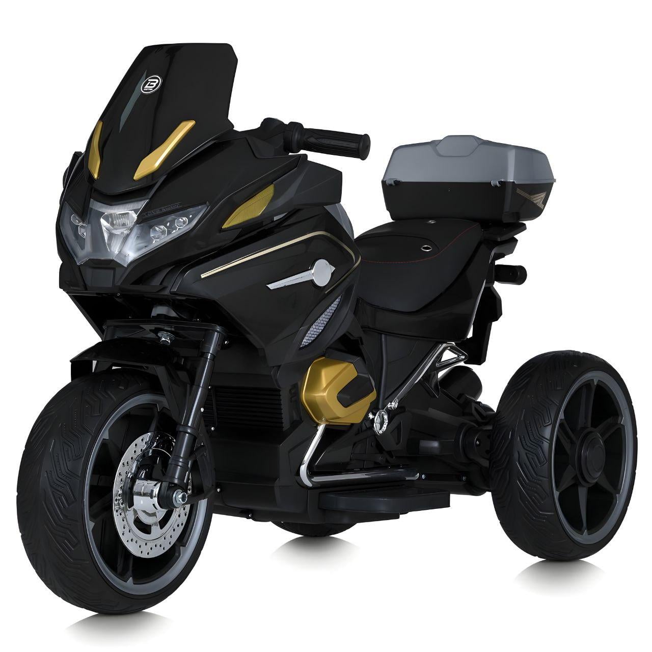 Электромотоцикл детский Bambi Racer M5830EBLR-2 Черный (M5830EBLR-2)