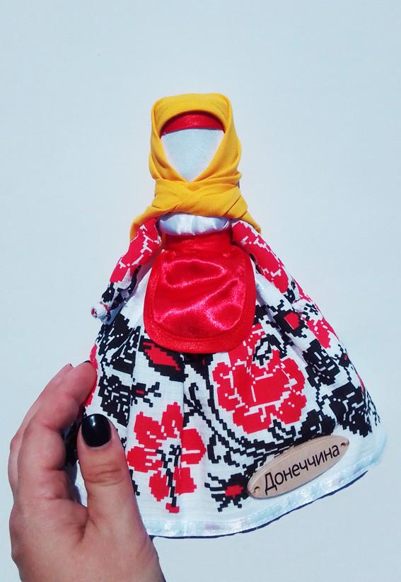 Лялька Мотанка HEGA "Донеччина" Донецька область (230-4) - фото 2 Лялька Мотанка HEGA "Донеччина" Донецька область (230-4) - фото 2