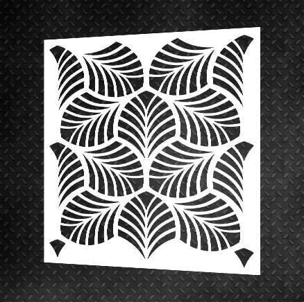 Трафарет багаторазовий DFA Природа 2 для штукатурки та фарби (P00002)