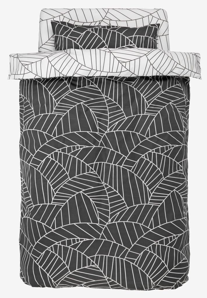 Комплект белья PAULA перкаль 140х200 см Белый/Серий (1843630)