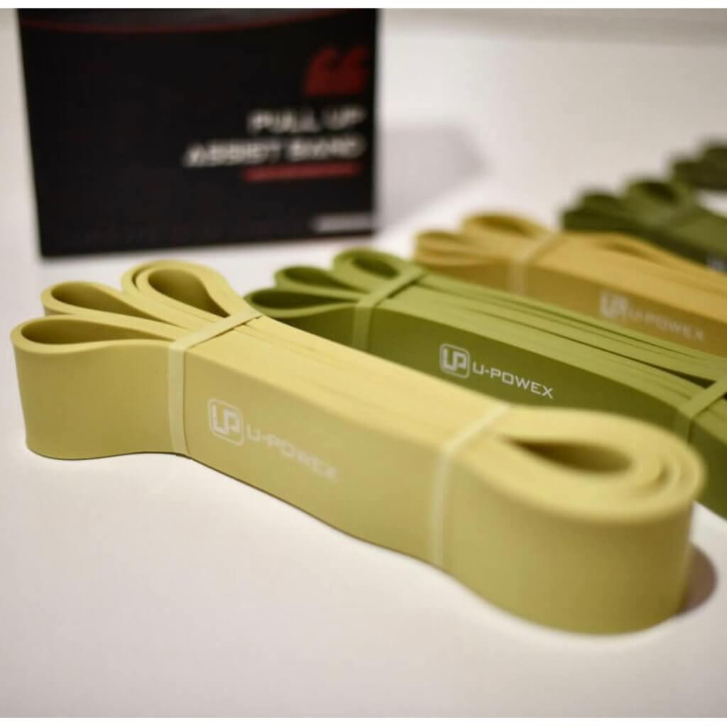 Петли для тренировок и подтягиваний U-Powex латексные 4-57 кг 5 шт. - фото 5