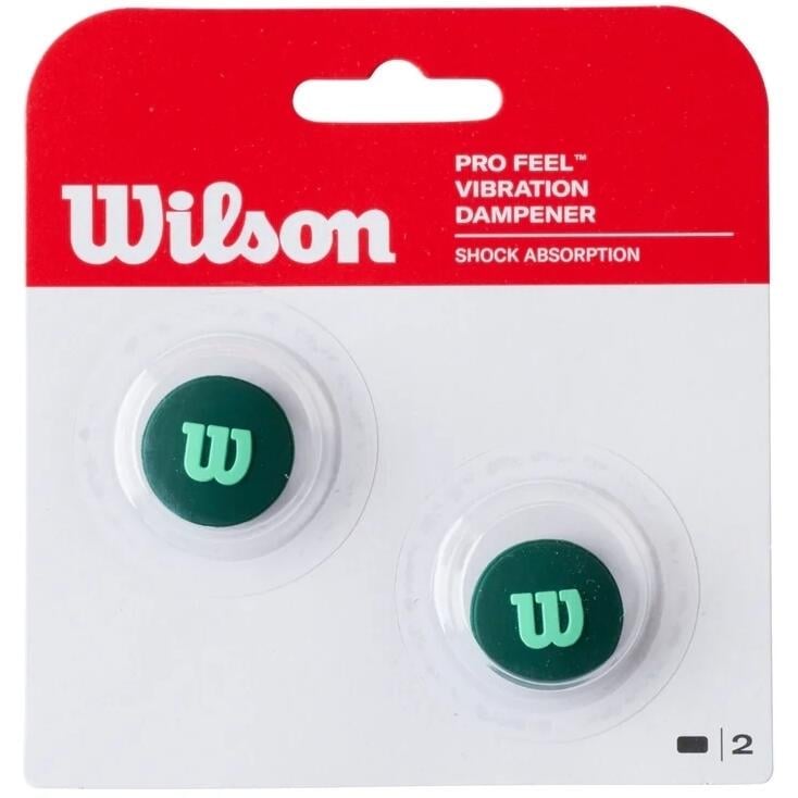 Вибротушители для ракеток Wilson PRO FEEL BLADE DAMPENERS 2 шт. Темно-зелено-светло-зеленый (WR8452701001)