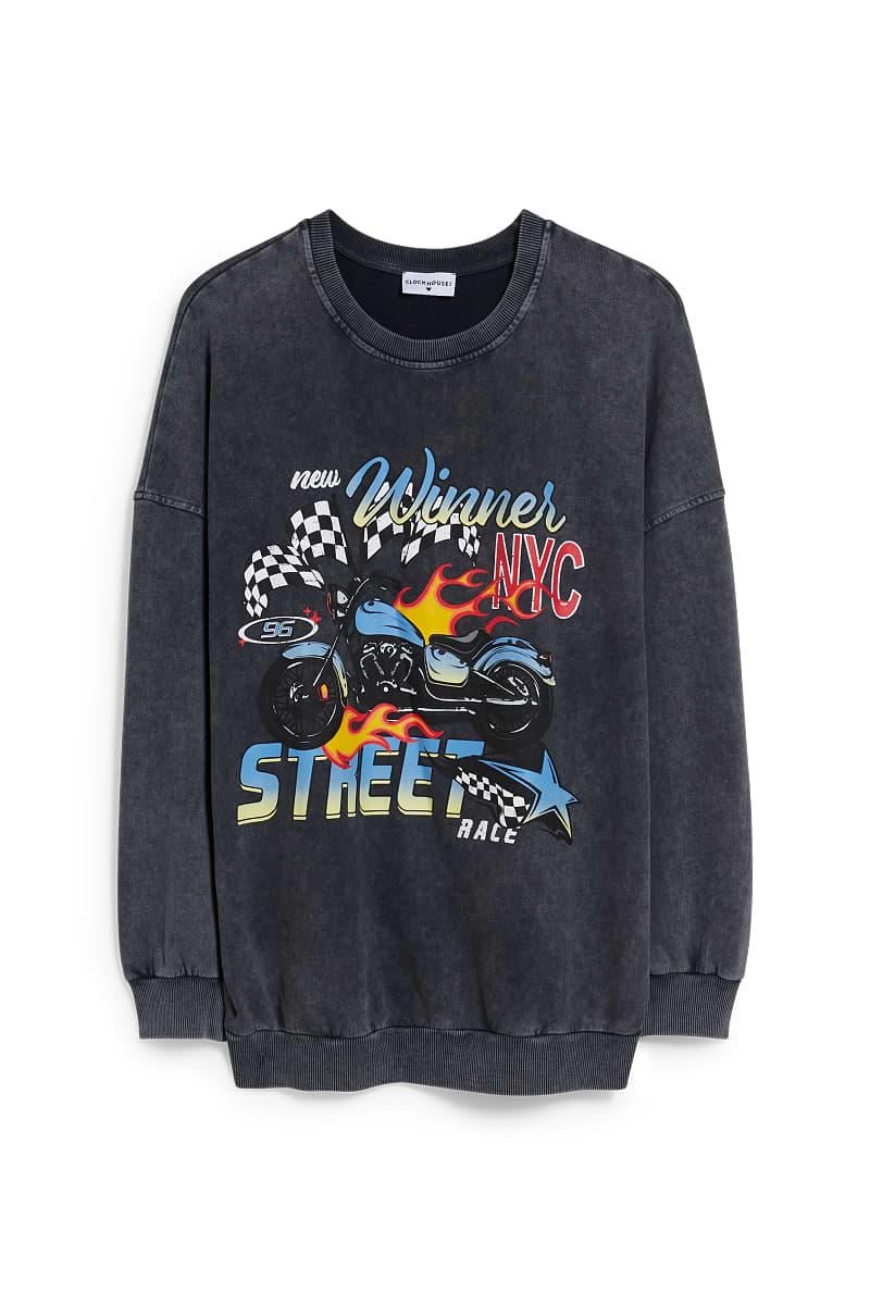 Світшот C&A S Сірий (643602192386)