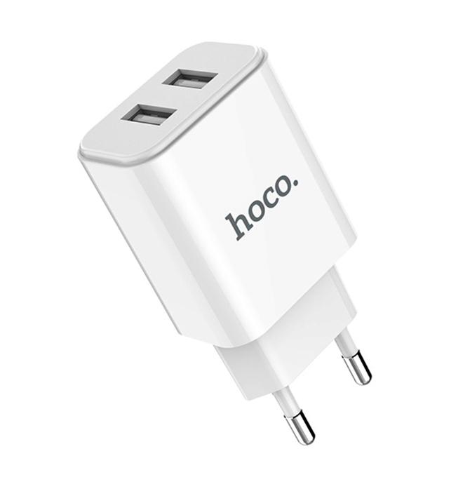 Зарядное устройство сетевое Hoco C62 Micro 2 USB (000532546)