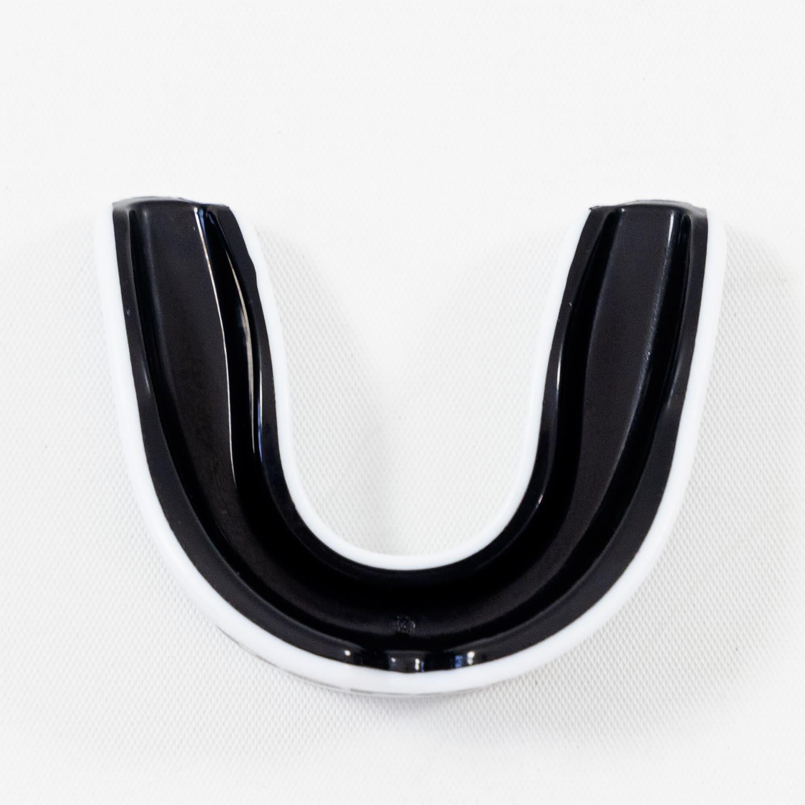 Капа боксерская OSPORT одночелюстная Бело-черный (MS 1627) - фото 3 Капа боксерская OSPORT одночелюстная Бело-черный (MS 1627) - фото 3