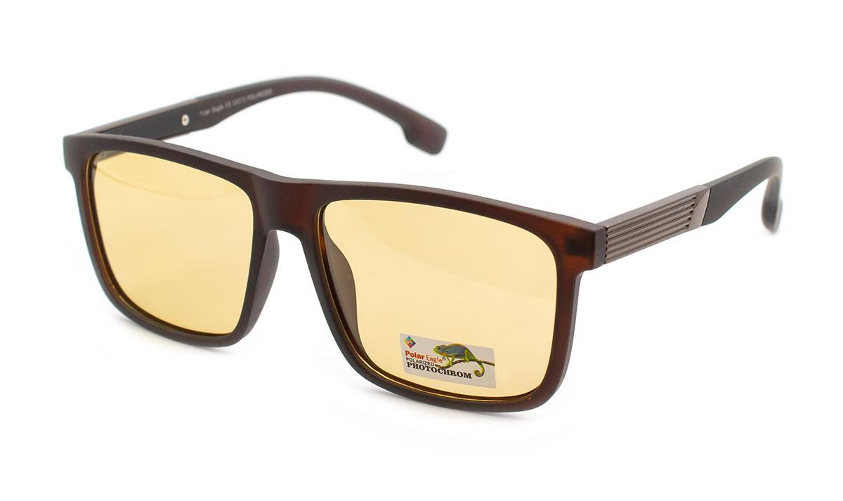 Очки фотохромные с поляризацией Polar Eagle PE8439-C2 Бронзовый (69962561150455)