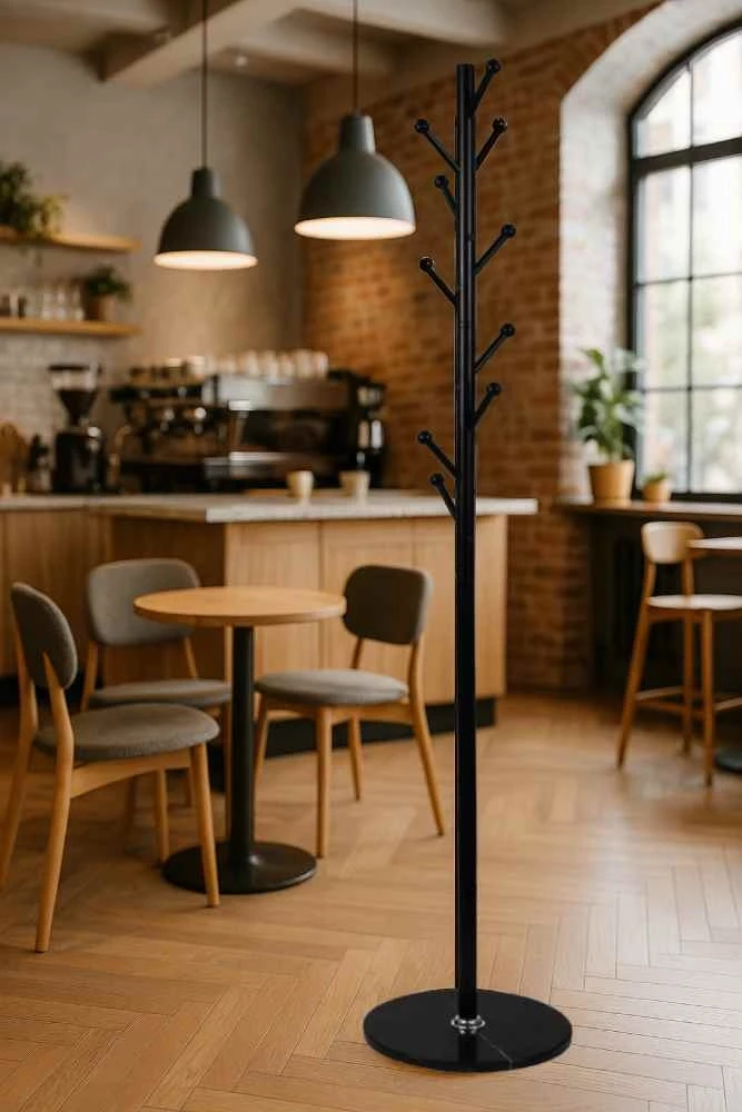 Вішалка стійка для одягу на підлогу кактус АКЛАС Тис VKY-601 Чорний (00164138) - фото 3 Вішалка стійка для одягу на підлогу кактус АКЛАС Тис VKY-601 Чорний (00164138) - фото 3