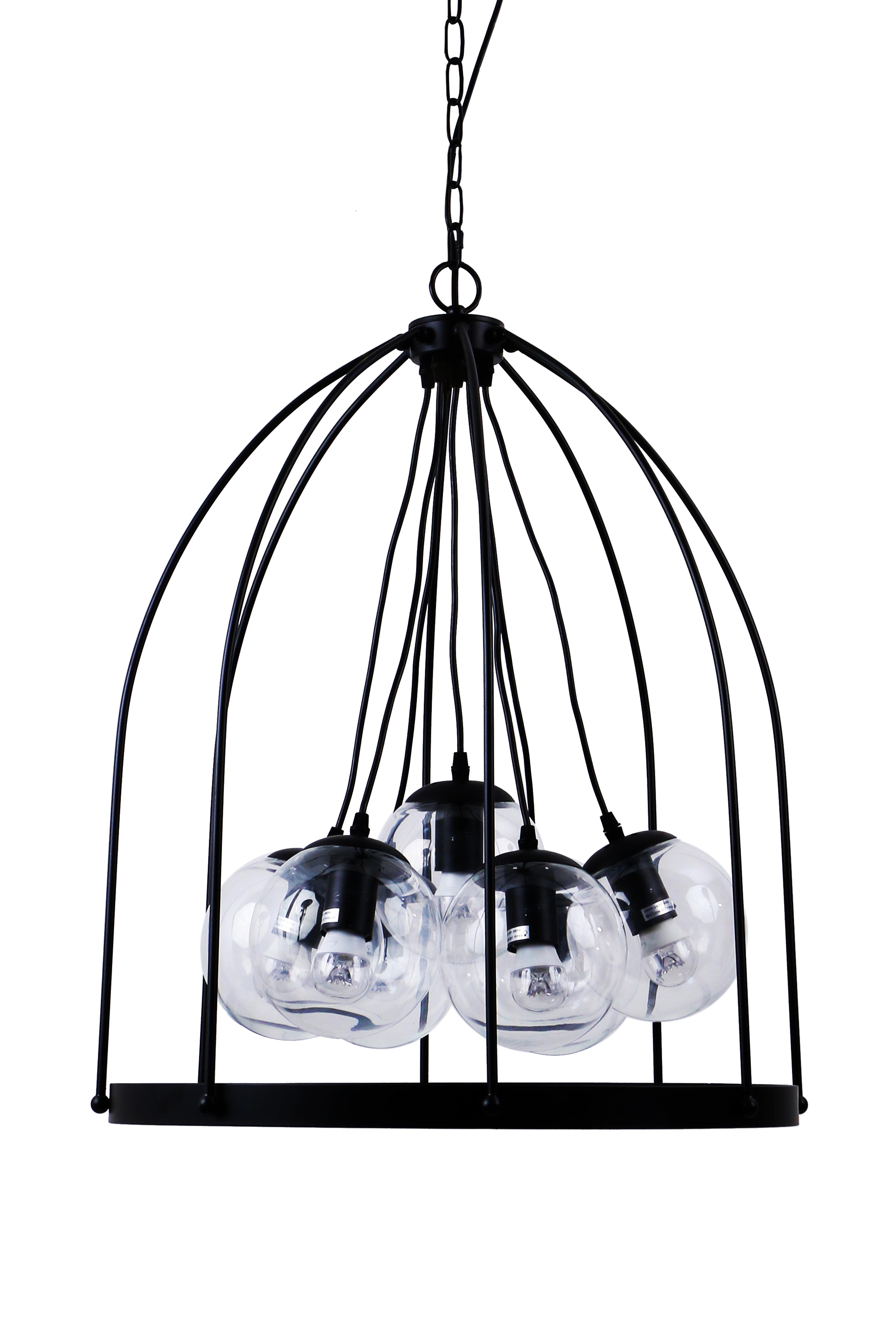 Люстра подвесная в стиле лофт Sirius YG 16629-7P на 7 лампочек (000018817)