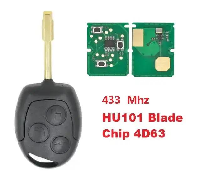 Автоключ со штатной охранной системой Ford RK04 - фото 2 Автоключ со штатной охранной системой Ford RK04 - фото 2