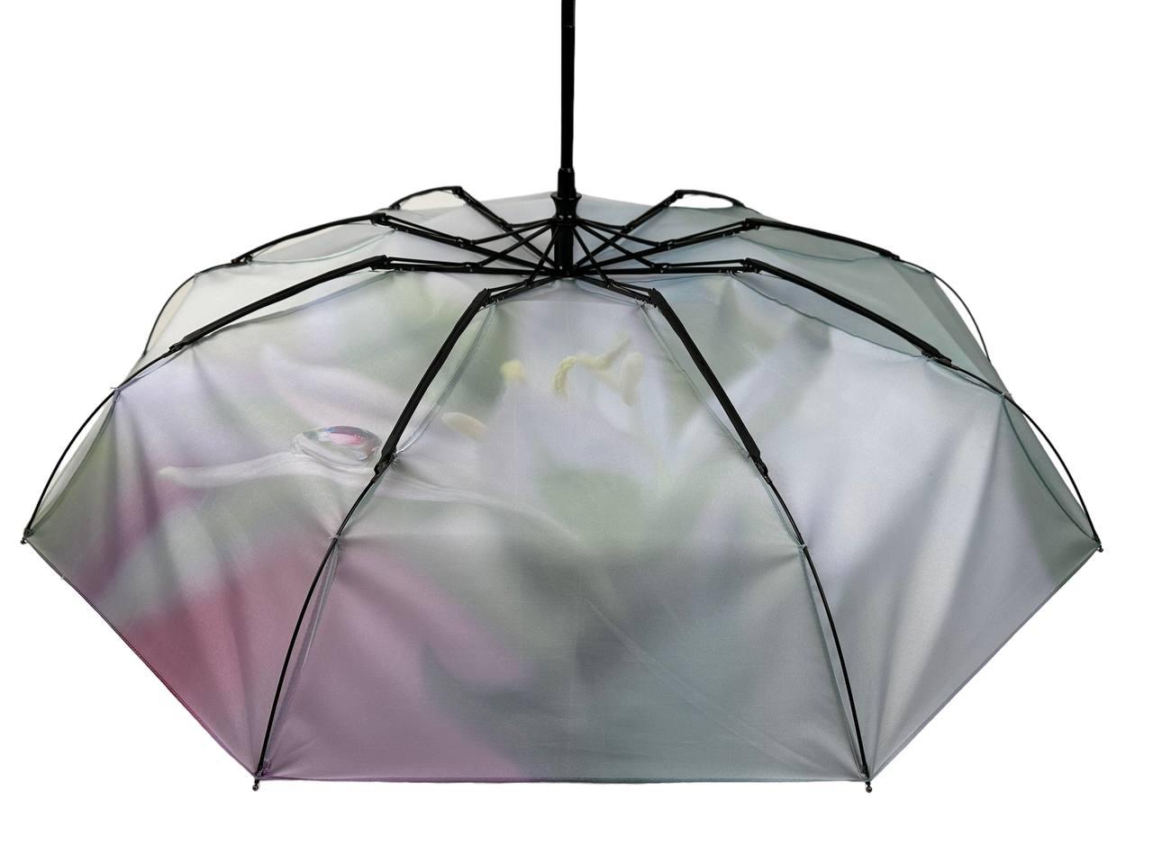 Зонт женский автомат Rain Flower цветочный принт в подарочной упаковке с платком (01030-5) - фото 6 Зонт женский автомат Rain Flower цветочный принт в подарочной упаковке с платком (01030-5) - фото 6