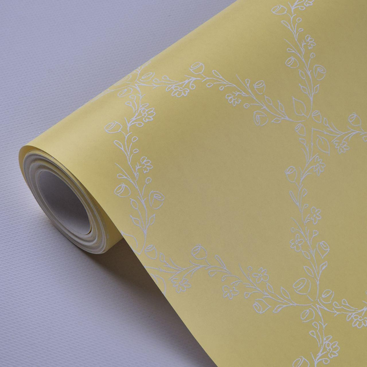 Шпалери вінілові флізелінові Marburg 54101 0,53х10,05 м Жовтий (30642184) - фото 2 Шпалери вінілові флізелінові Marburg 54101 0,53х10,05 м Жовтий (30642184) - фото 2