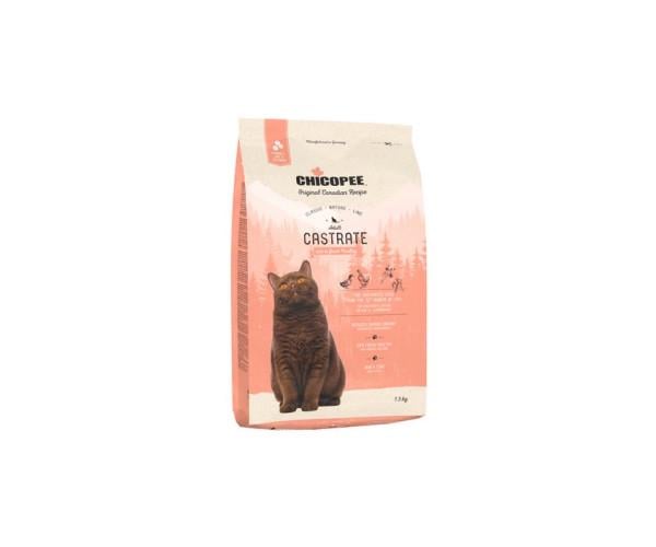 Корм сухий для котів Chicopee Classic Nature Line Cat Castrate 1,5 кг