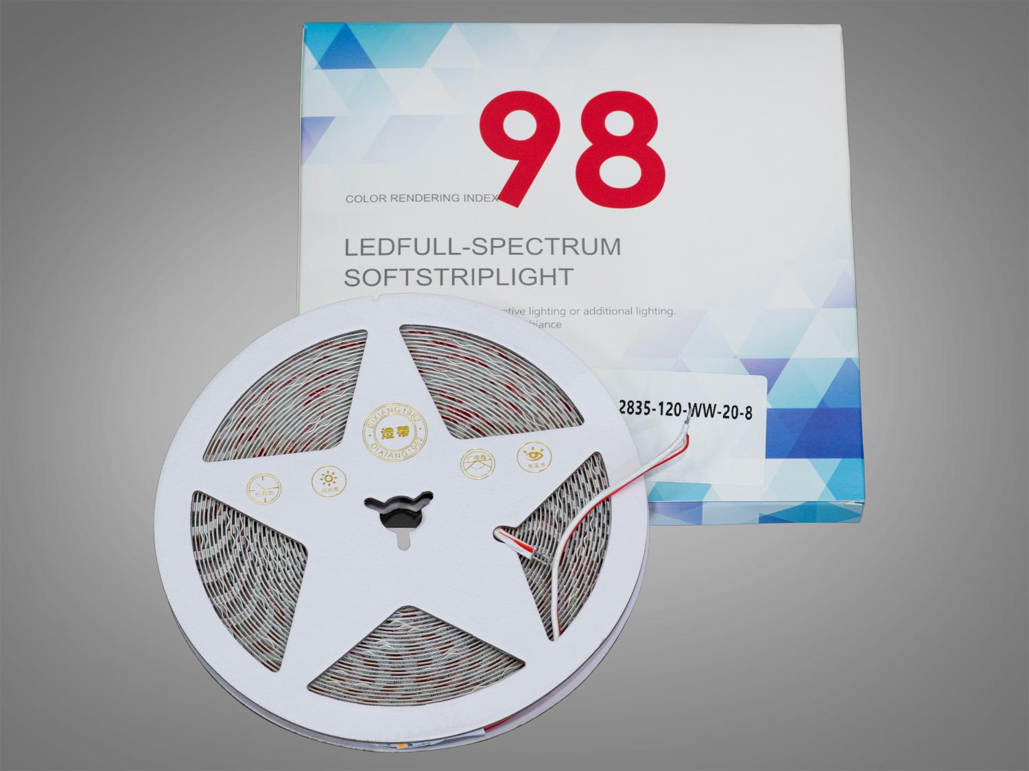 Світлодіодна стрічка 24 В 120 діодів на метр 8 мм Теплий (P24-2835-120-WW-20-8) - фото 2 Світлодіодна стрічка 24 В 120 діодів на метр 8 мм Теплий (P24-2835-120-WW-20-8) - фото 2