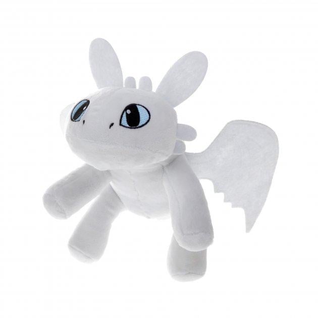 М'яка плюшева іграшка Plush Денна фурія Як приборкати дракона 34 см Білий (2985)