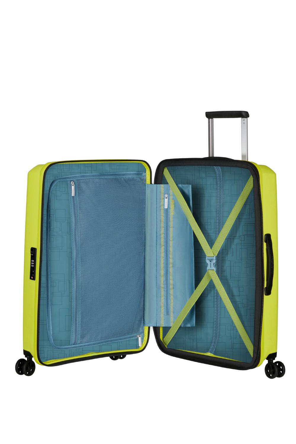 Чемодан American Tourister AEROSTEP 67x46x26 см Желтый (MD8*06002) - фото 3