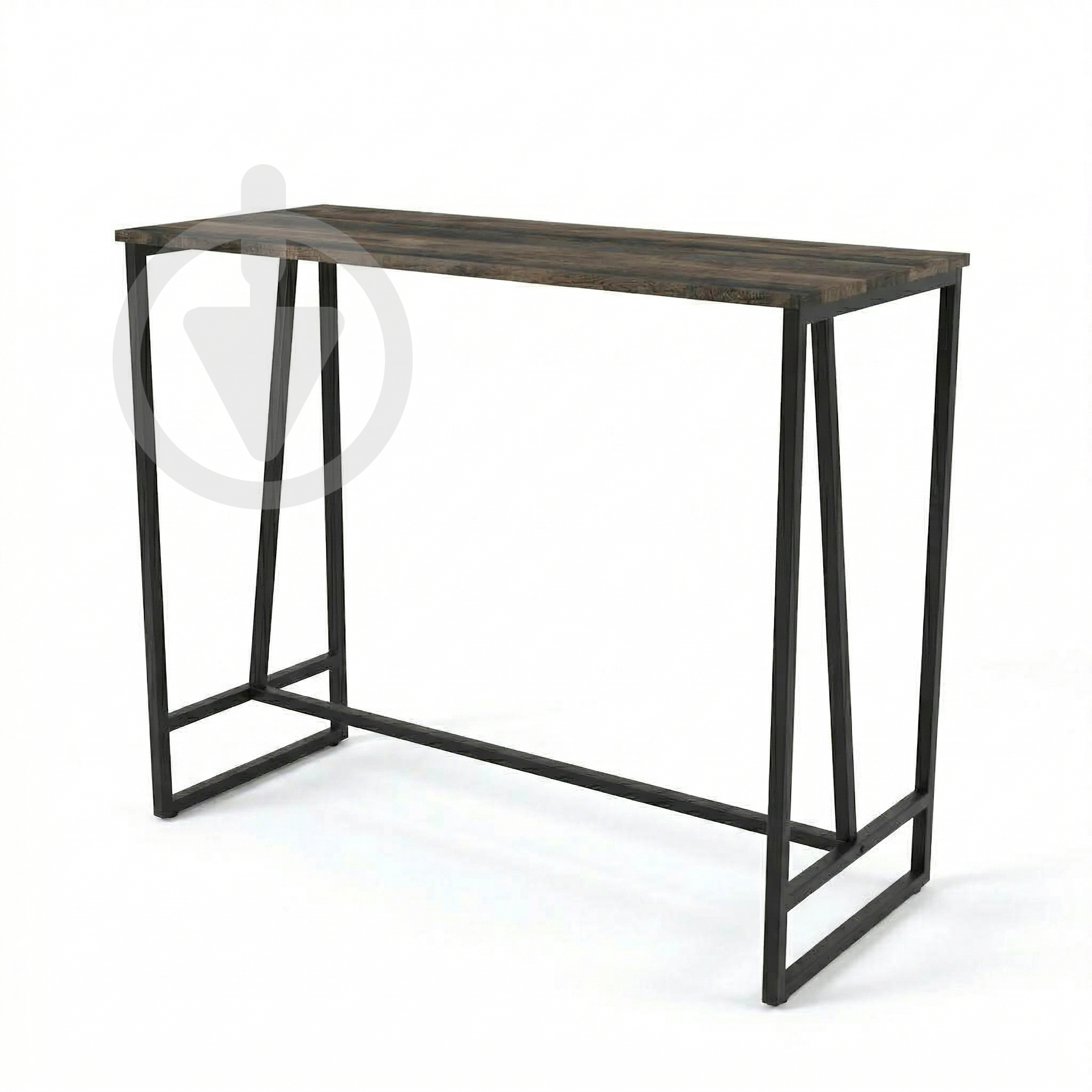 Барный стол AVVS Remond Лофт 1110х470 мм ДСП 18 мм/металлический каркас Черный/Дуб Колониальный Барный стол AVVS Remond Лофт 1110х470 мм ДСП 18 мм/металлический каркас Черный/Дуб Колониальный