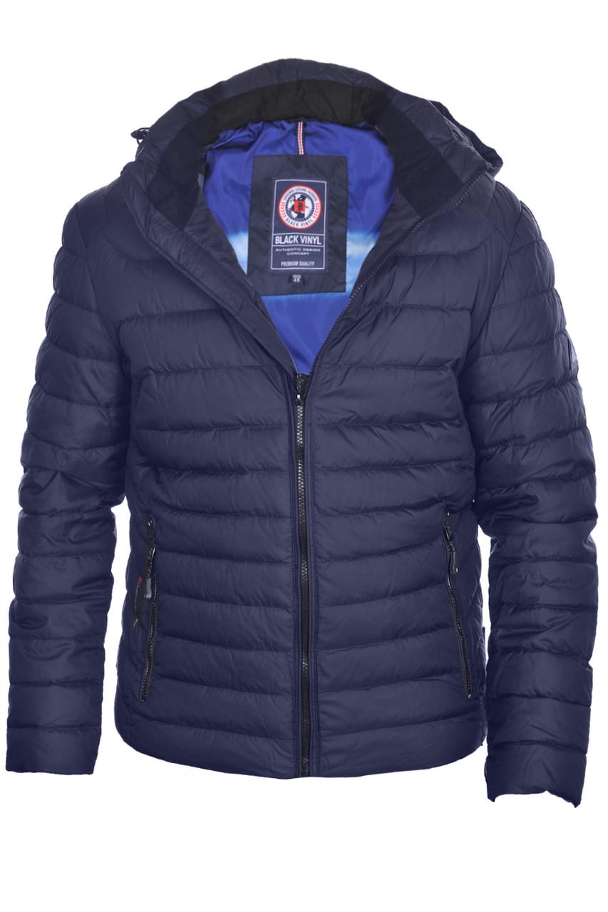 Куртка мужская еврозима Black Vinyl 24-C23-1315CQ M Темно-синий (24-C23-1315CQ_35_48)