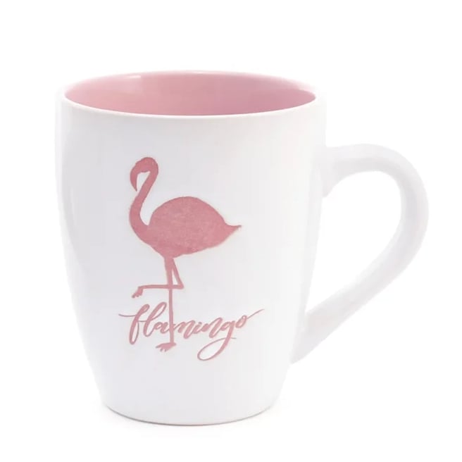 Чашка керамическая Розовый Фламинго 0,36 л. Flora 31721