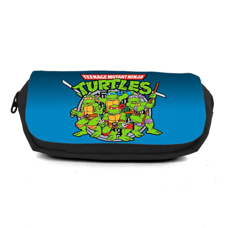 Пенал школьный Ракушки Ниндзя Ninja Turtles TMNT-008 Черный (1529788953)