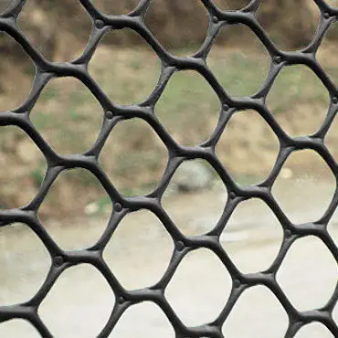 Сетка пластиковая для забора Fusion 0,5х30 м ячейка 20х20 мм Черный - фото 5