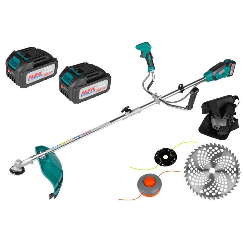 Тример акумуляторний AL-FA ALCGTBH-21V на 1 акумулятор (10995) - фото 1 Тример акумуляторний AL-FA ALCGTBH-21V на 1 акумулятор (10995) - фото 1