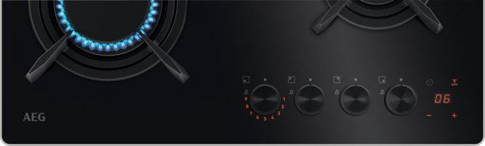 Варильна поверхня газова AEG HKB64453NB (545400) - фото 2 Варильна поверхня газова AEG HKB64453NB (545400) - фото 2