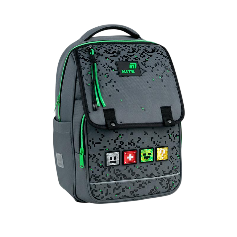 Рюкзак шкільний KITE Education Pixel спинка 38 см (K26-772M-2)