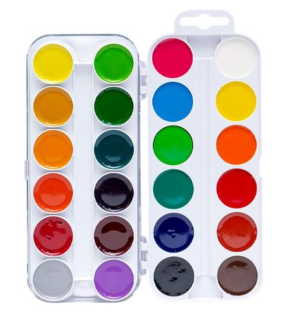 Акварельные краски медовые 24 цв. (7C12405 4820219218227)