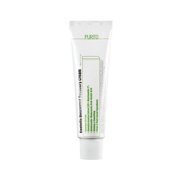 Крем Purito Centella Unscented Recovery Cream успокаивающий 50 мл