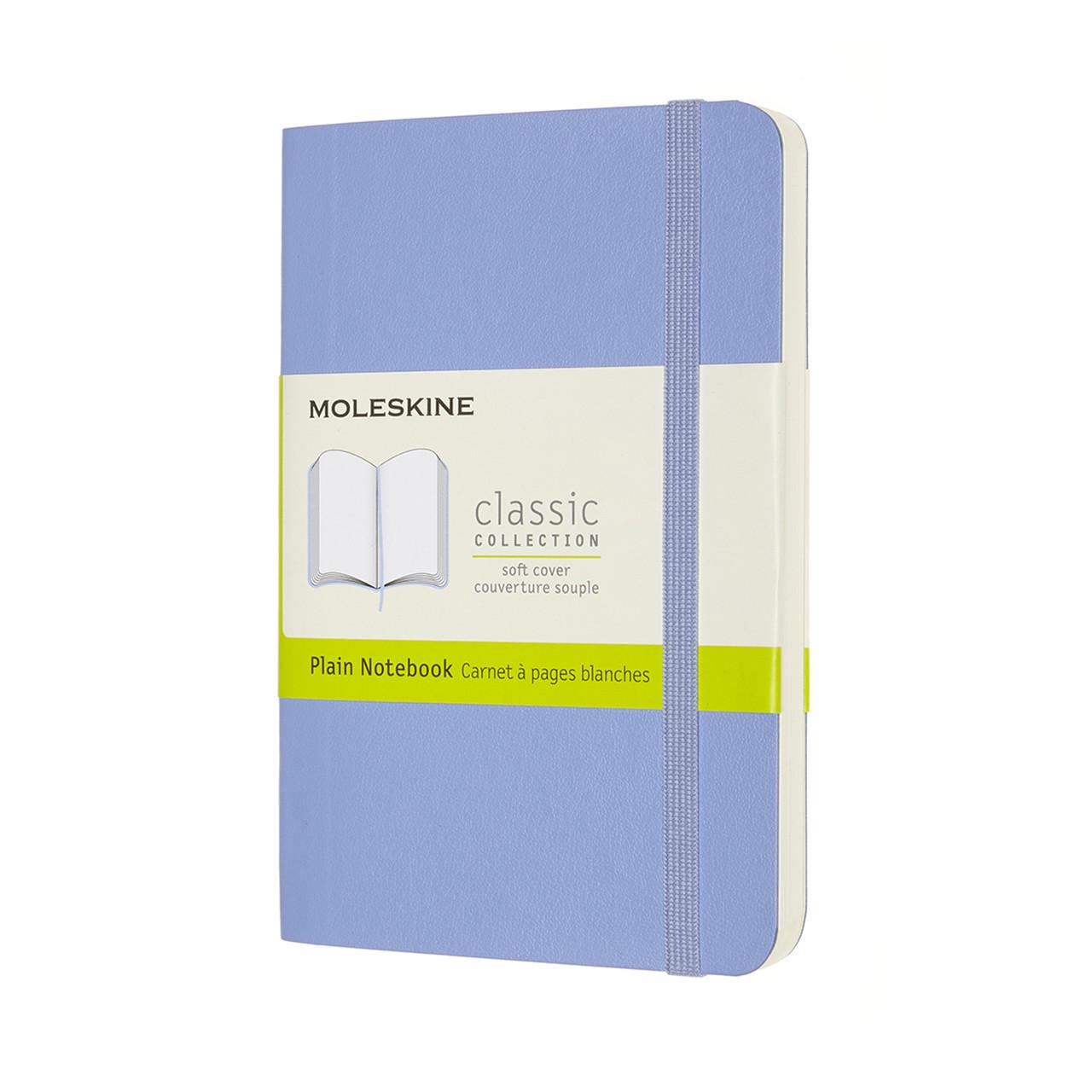 Блокнот Moleskine Classic 9х14 см нелинованный мягкая обложка Голубой (8056420850925)