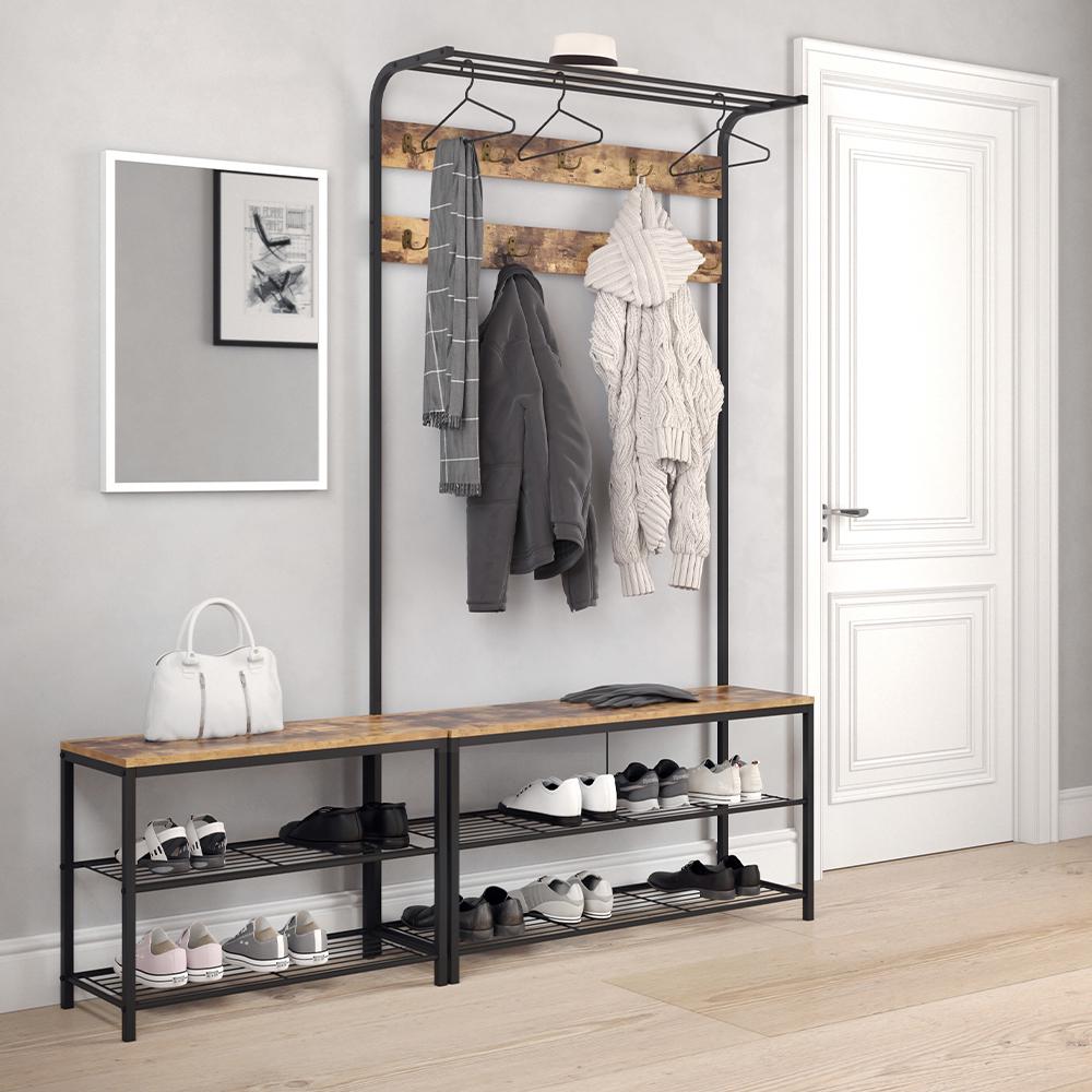 Прихожая в стиле лофт 190х100 Vicco Fyrk - фото 4 Прихожая в стиле лофт 190х100 Vicco Fyrk - фото 4