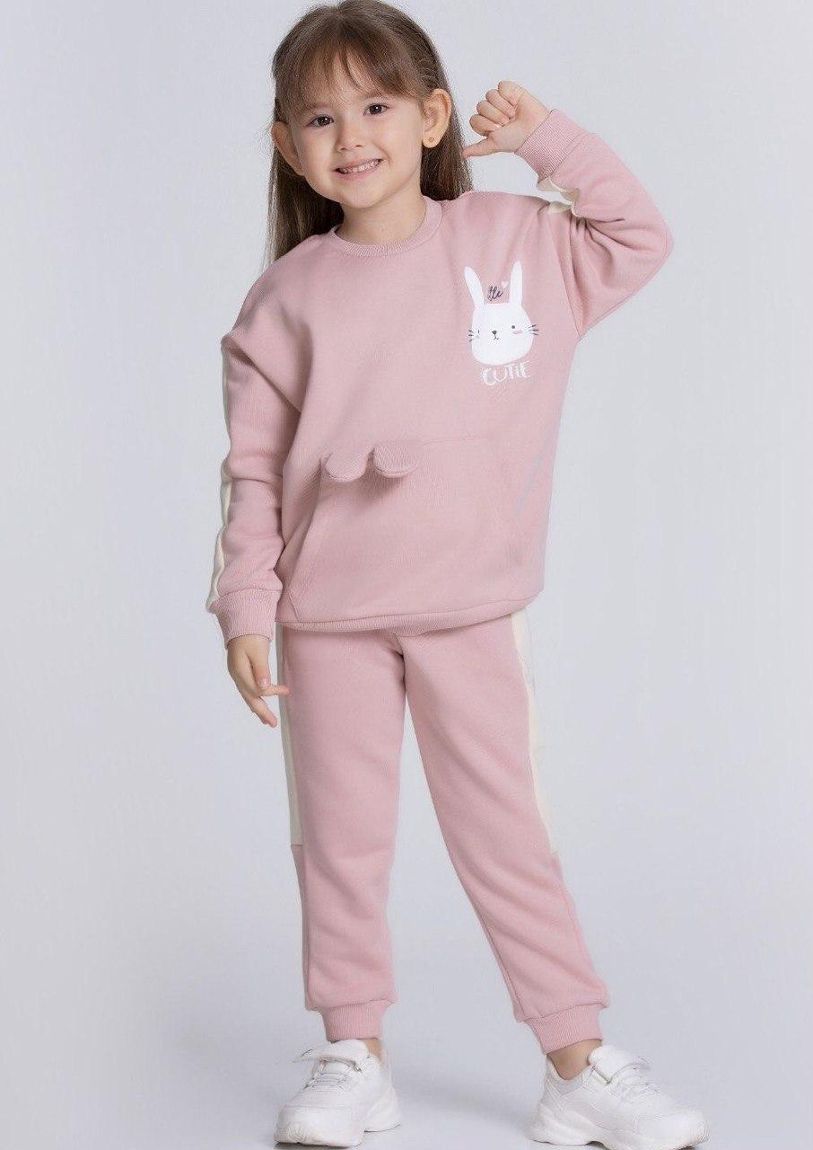 Костюм детский Smile 104 см Розовый (06443)