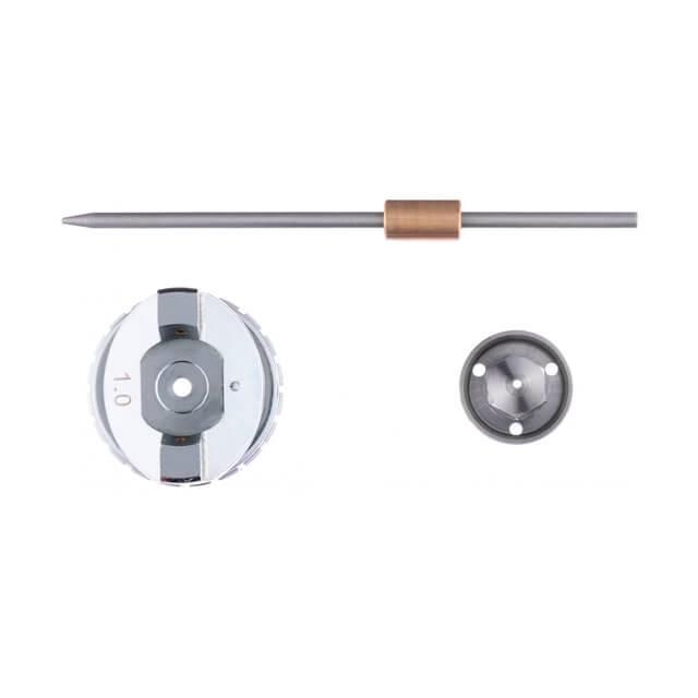 Комплект Intertool PT-2108 форсунки 1,0 мм для краскопульта LVMP mini PT-0129 - фото 2