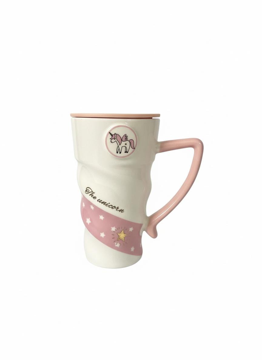 Чашка Unicorn Радуга с крышкой и ложкой 400 мл Белый (23876498) Чашка Unicorn Радуга с крышкой и ложкой 400 мл Белый (23876498)