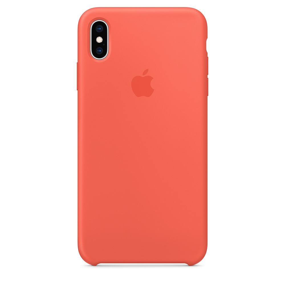 Оригинальный силиконовый чехол на Apple Iphone XS Nectarine Оригинальный силиконовый чехол на Apple Iphone XS Nectarine