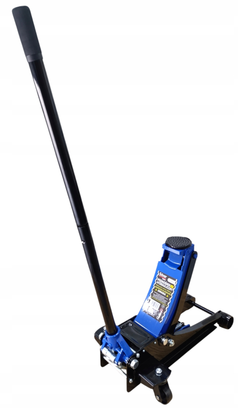 Домкрат подкатной с резиновой накладкой Silver S10660 85-430 мм 3 т 2 поршня