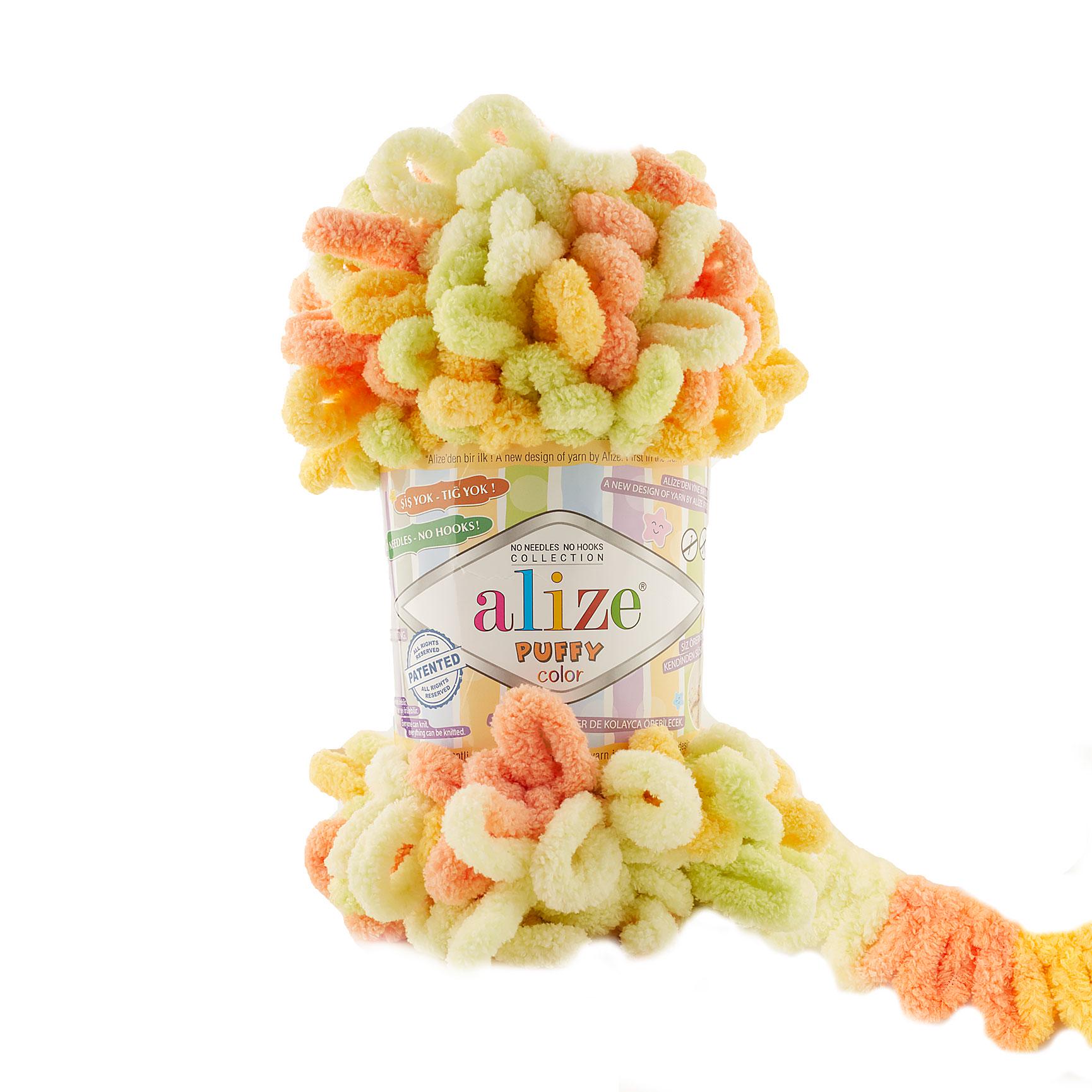 Пряжа Alize Puffy Color 6313 Пряжа Alize Puffy Color 6313