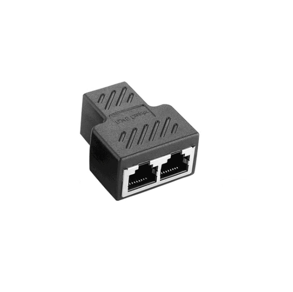 Перехідник адаптер з'єднувач LAN Ethernet RJ45-RJ45 - фото 1 Перехідник адаптер з'єднувач LAN Ethernet RJ45-RJ45 - фото 1