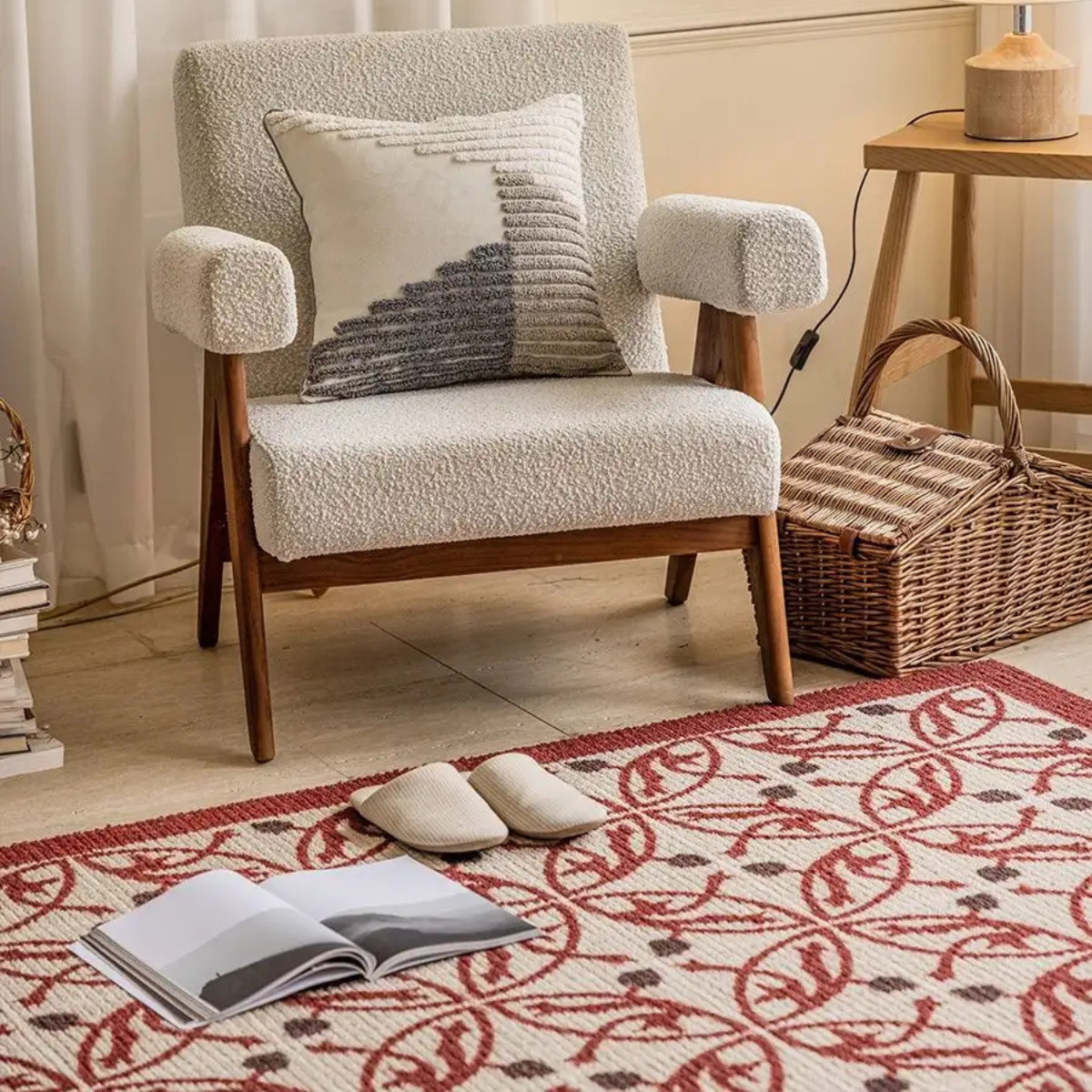 Наволочка декоративная хлопок с эффектным объемным узором квадратная с кисточками 45х45 см Белый с серым (60082) - фото 4 Наволочка декоративная хлопок с эффектным объемным узором квадратная с кисточками 45х45 см Белый с серым (60082) - фото 4