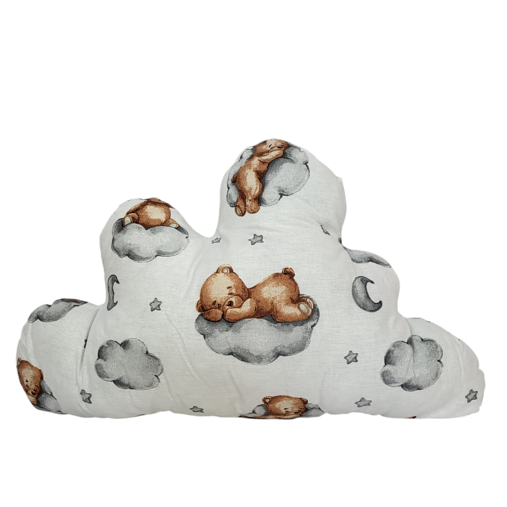 Подушка Облако двусторонняя с мишками 60х36 см (1437)