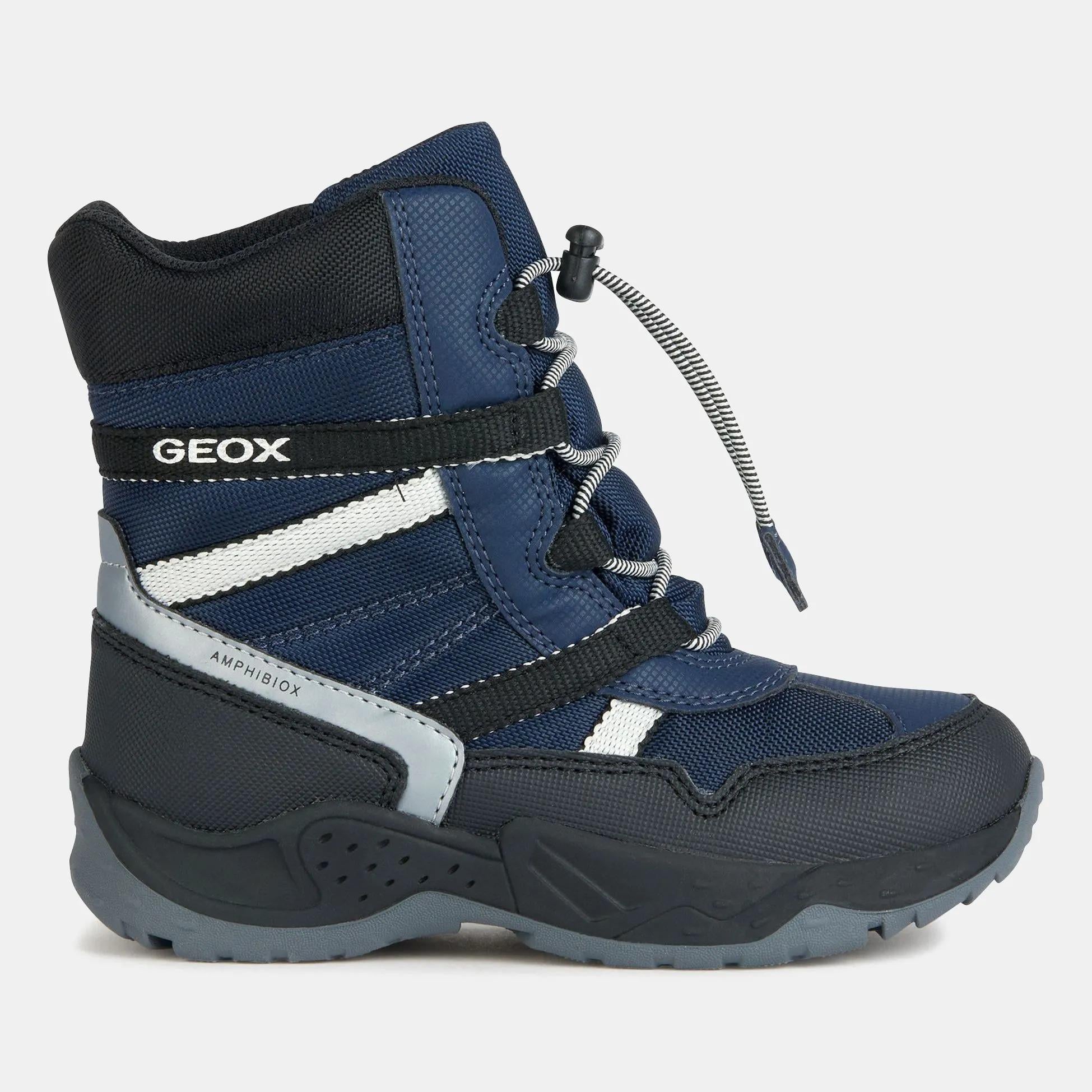 Сапоги детские зимние Geox J Sentiero В.B ABX A р. 36/23,5 см Navy/Grey (20495209)
