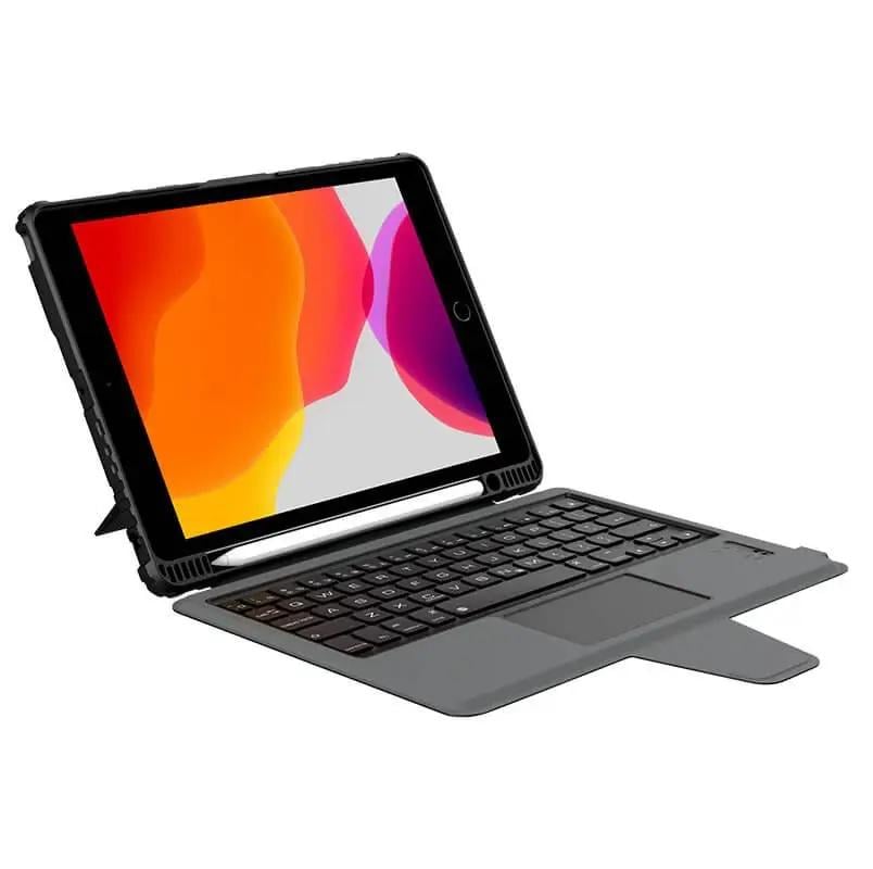 Чохол-клавіатура Nillkin Bumper Combo Keyboard Touchpad для iPad 7 2019/8 2020/9 2021 10,2" Black (111222)